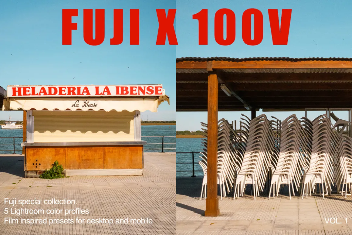 FUJI X100V LIGHTROOM PROFILES- VOL.1