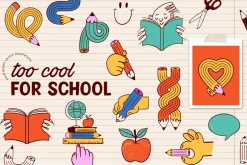 Fun Back to School Doodle Set