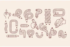 Fun Back to School Doodle Set