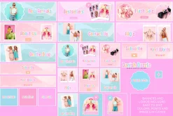 Fun & Colorful Shop Banners