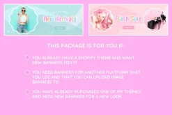 Fun & Colorful Shop Banners