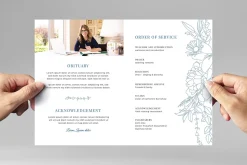 Funeral & Memorial Service Brochure
