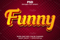 Funny Comic 3D Text Effect