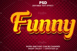 Funny Comic 3D Text Effect