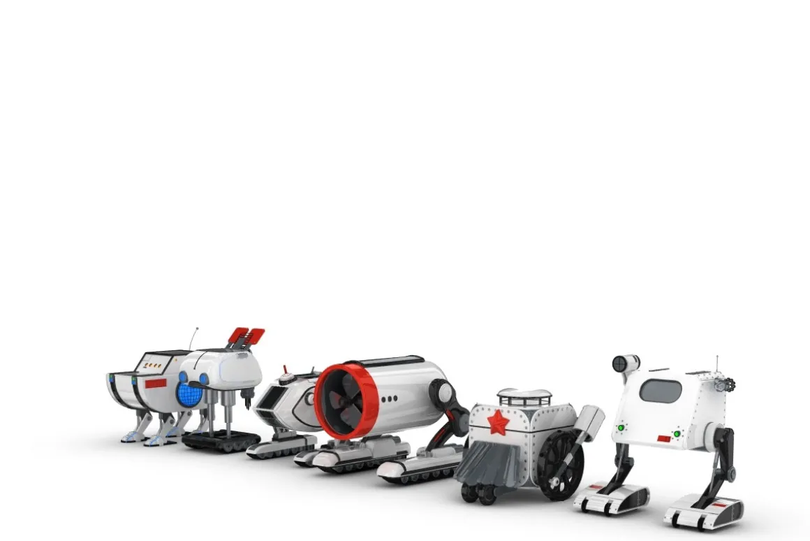 Funny Robots Pack 3