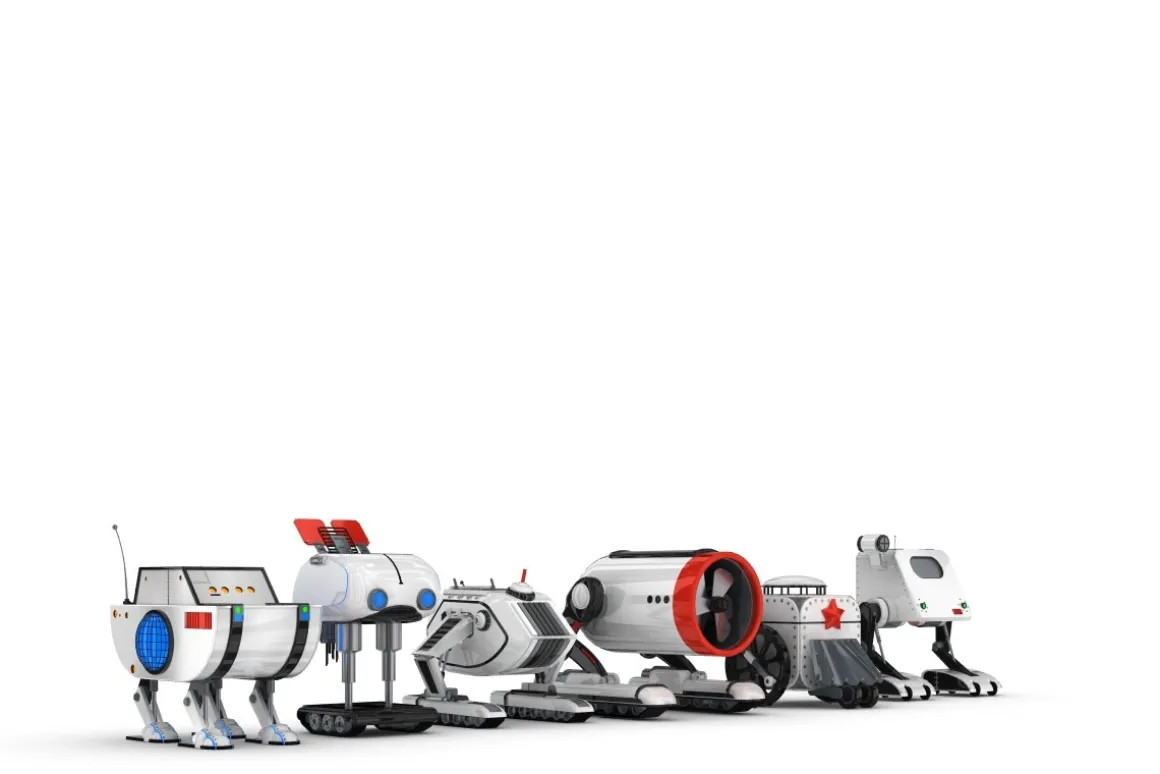 Funny Robots Pack 3