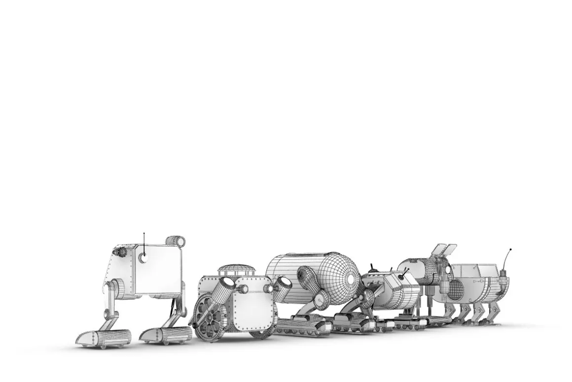 Funny Robots Pack 3