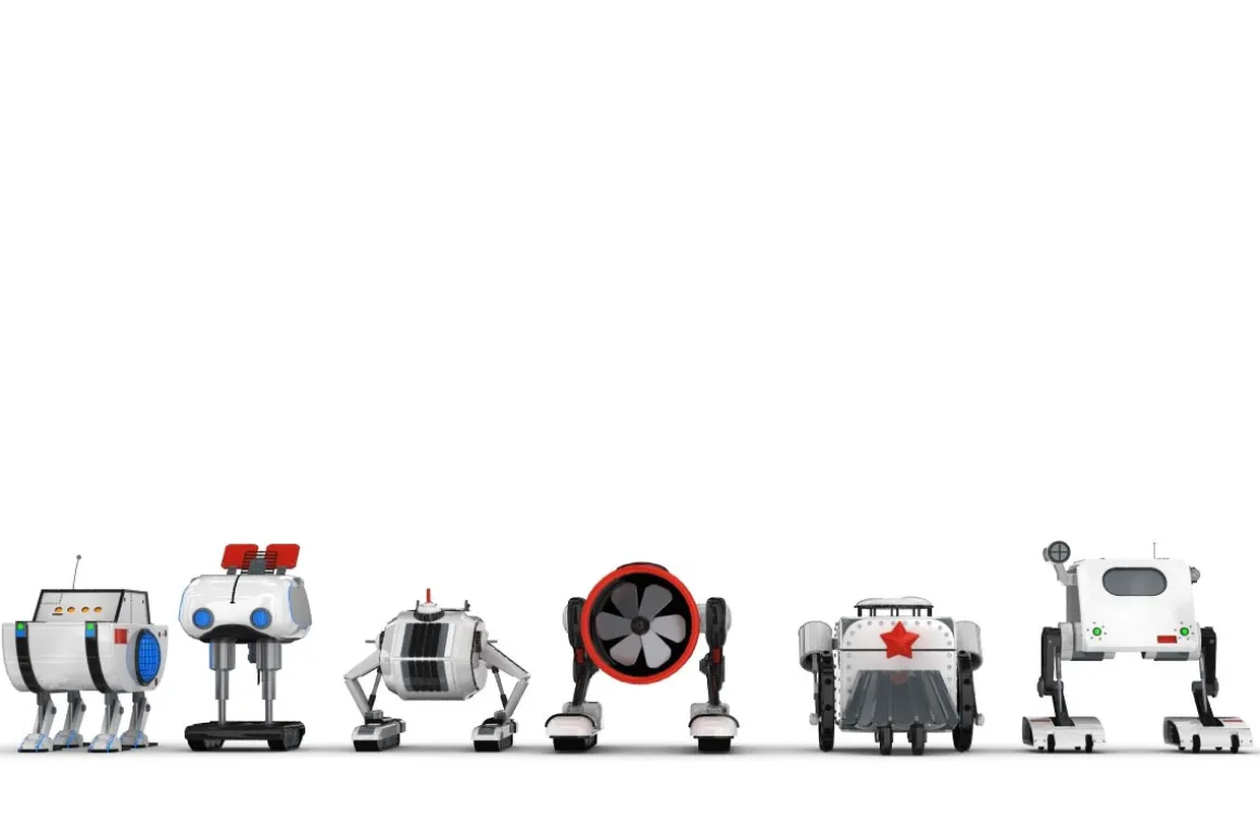 Funny Robots Pack 3