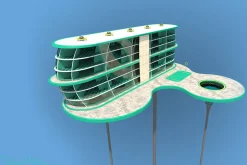 Futuristic Architecture Skyscraper #