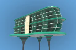Futuristic Architecture Skyscraper #