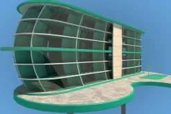 Futuristic Architecture Skyscraper #