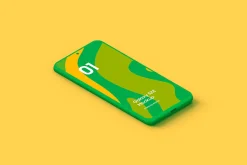 Galaxy S22 - 20 Clay Mockups Scenes