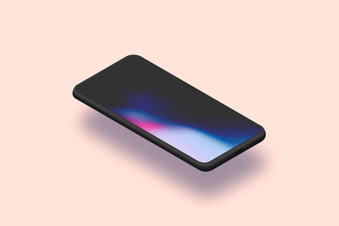 Galaxy S22 - 20 Clay Mockups Scenes