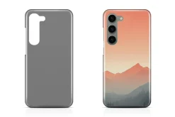 Galaxy S23 3d Phone Case Mockup