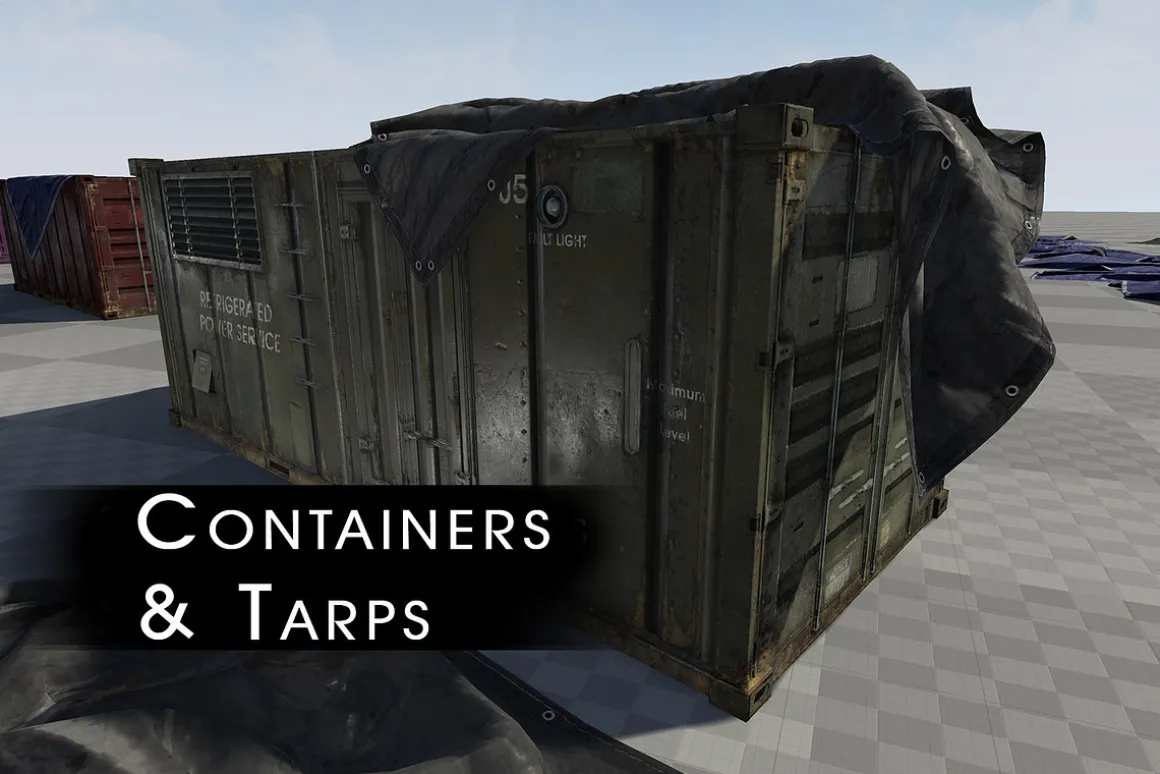 Game & Film - Containers & Tarps
