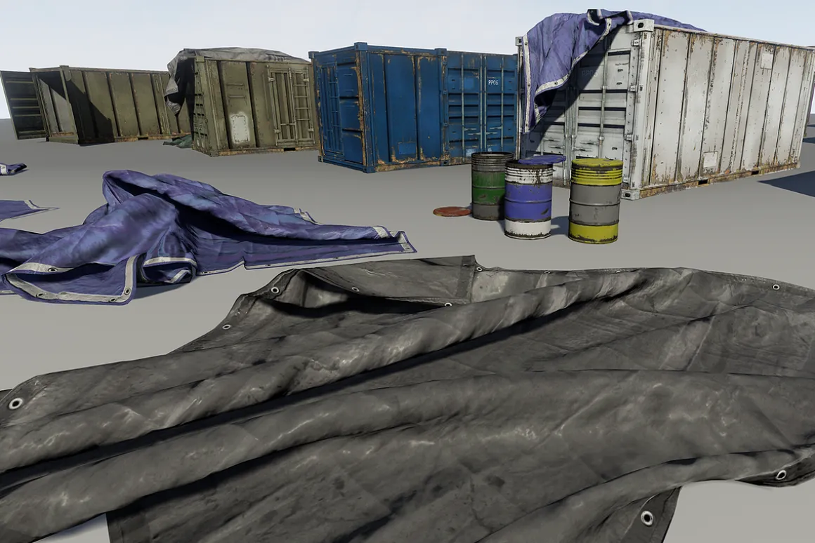 Game & Film - Containers & Tarps