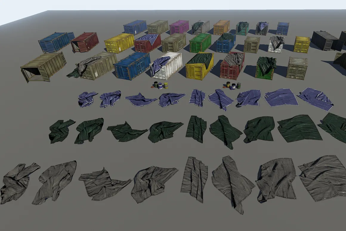 Game & Film - Containers & Tarps