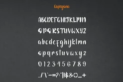 Gapsyona - Handwritten Font