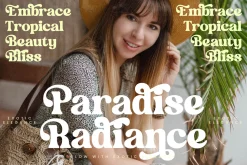 Garden Delight Modern Retro Serif