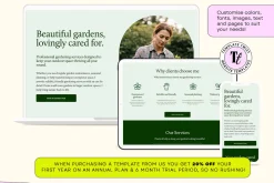 Gardener Website Template