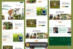 Garden Gallery Landing Page