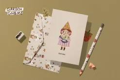 Garden Gnome - Hand drawn clipart