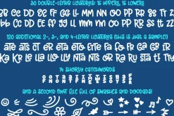 Garlic Butter: a tasty fun font!