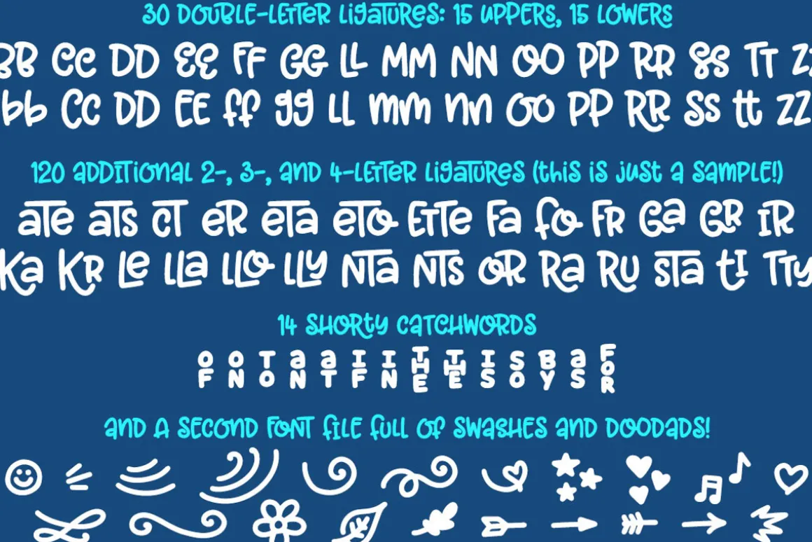 Garlic Butter: a tasty fun font!