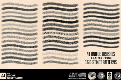 G.A.R.M. Illustrator Brush Bundle