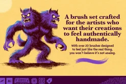 G.A.R.M. Illustrator Brush Bundle