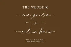 Gaterwell - Modern Chic Calligraphy