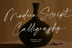 Gaterwell - Modern Chic Calligraphy