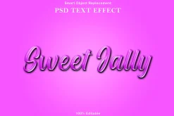 Gel Text Effect