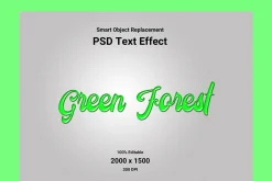 Gel Text Effect