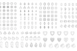 Gemstones elements pack
