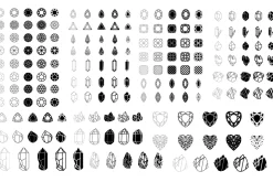 Gemstones elements pack