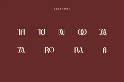 Gennroza - Branding Font