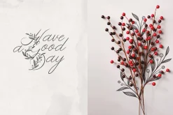 Gentle Whisper. Wedding Floral Font