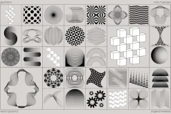 GEOCORPORATE Retro Vector Elements