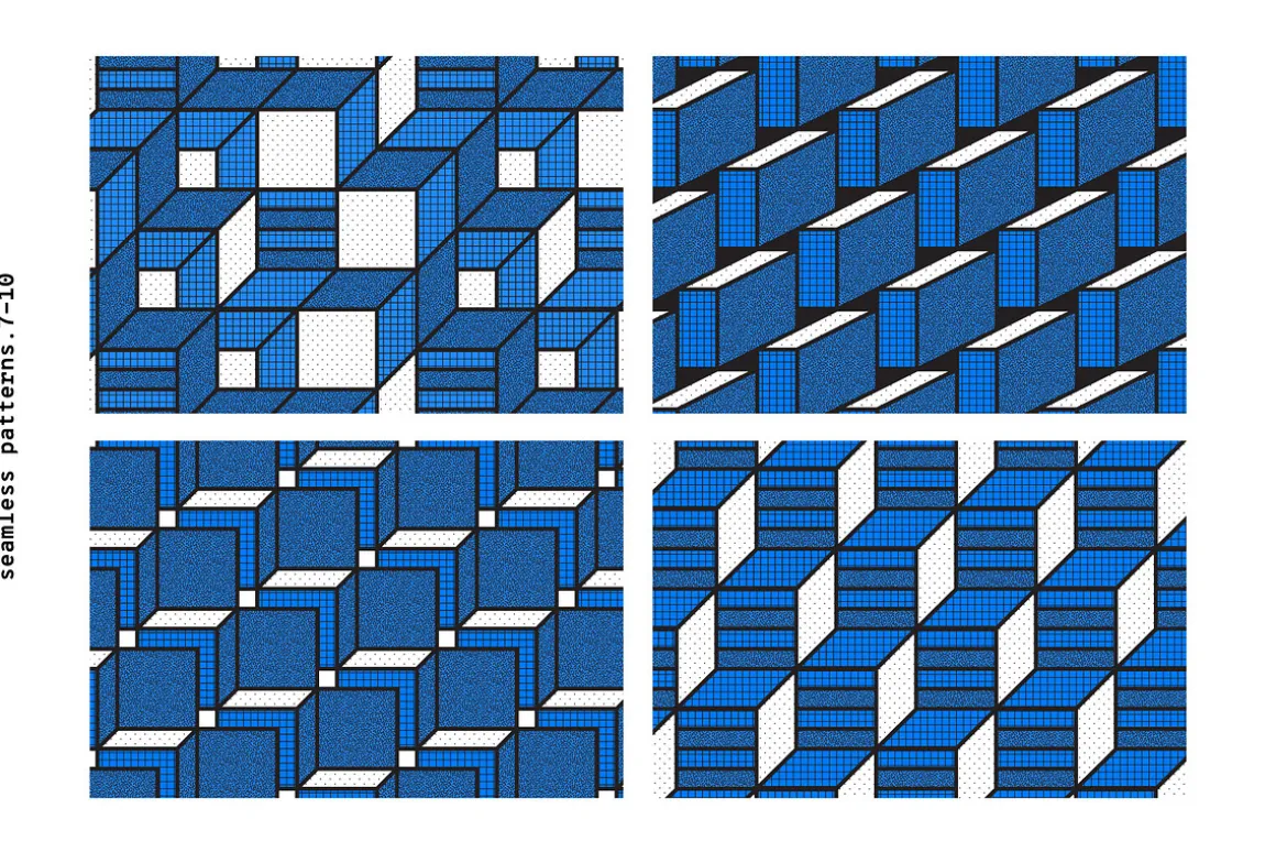 Geometric design. Shapes + patterns