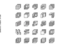 Geometric design. Shapes + patterns