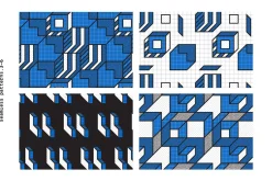 Geometric design. Shapes + patterns