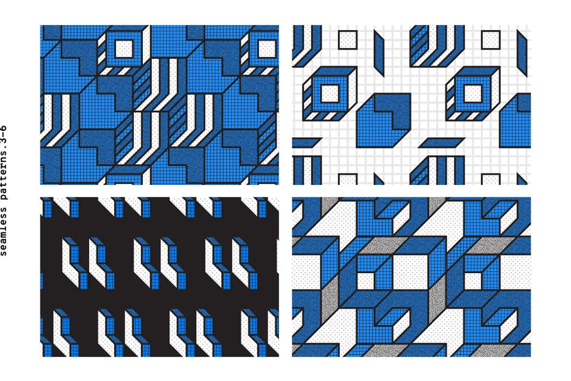 Geometric design. Shapes + patterns