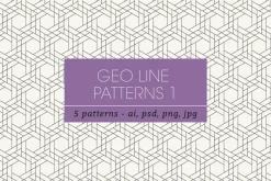 Geometric Line Patterns 2