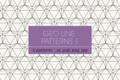 Geometric Line Patterns 2