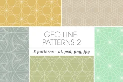 Geometric Line Patterns 2