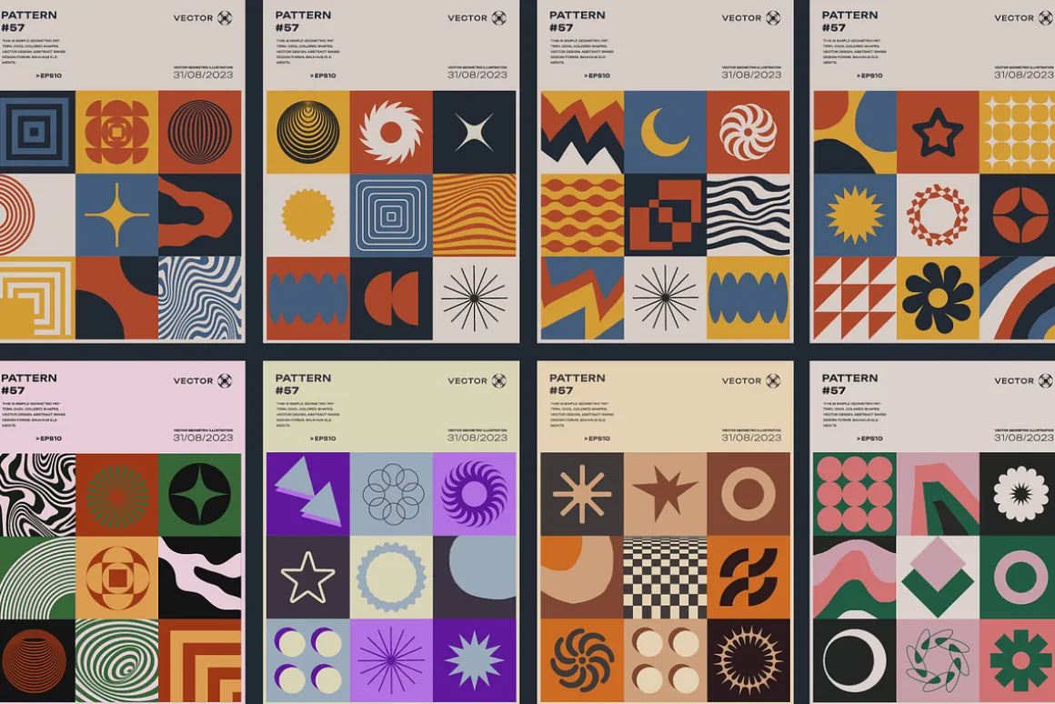 GEOMETRICO - VECTOR GEOMETRIC SHAPES