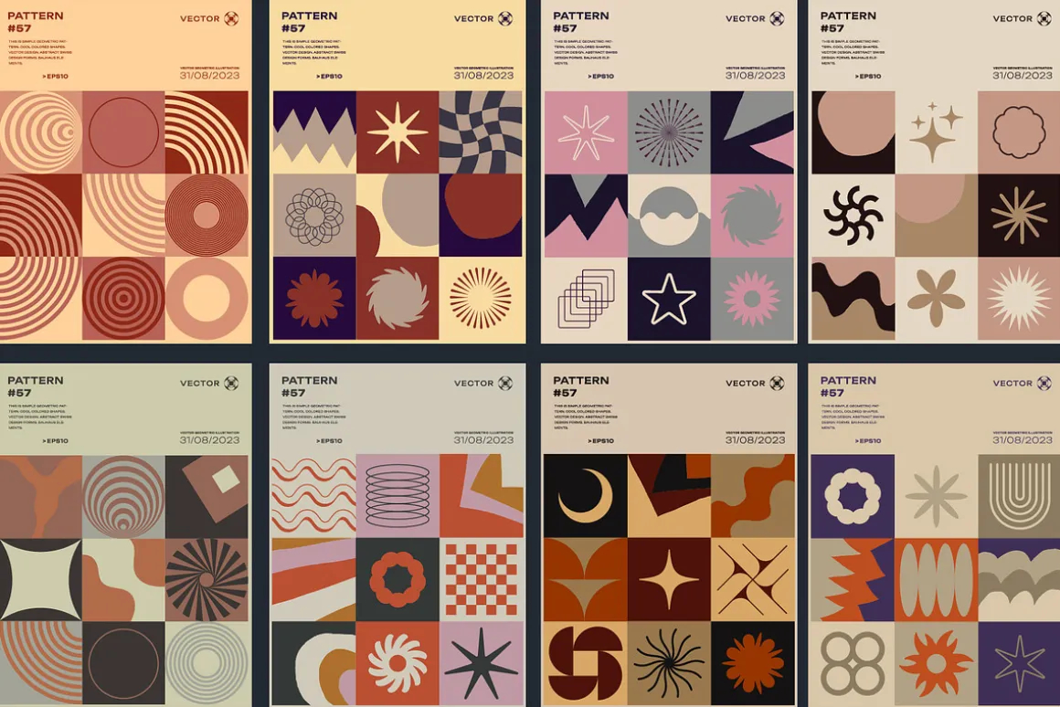 GEOMETRICO - VECTOR GEOMETRIC SHAPES