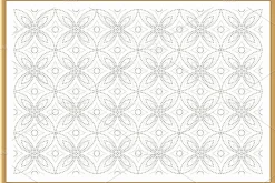 Geometric pattern with points