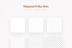 200 Geometric Polka Dot Patterns